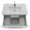 Wall Mount Bathroom Vanity, Modern, 33